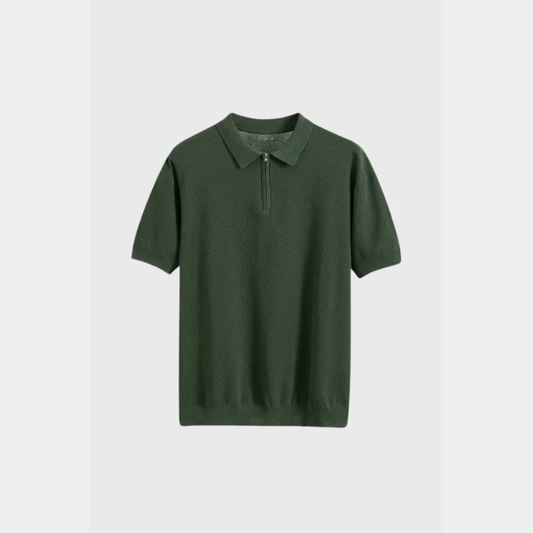 Rowan | Quarter Zip Polo Shirt