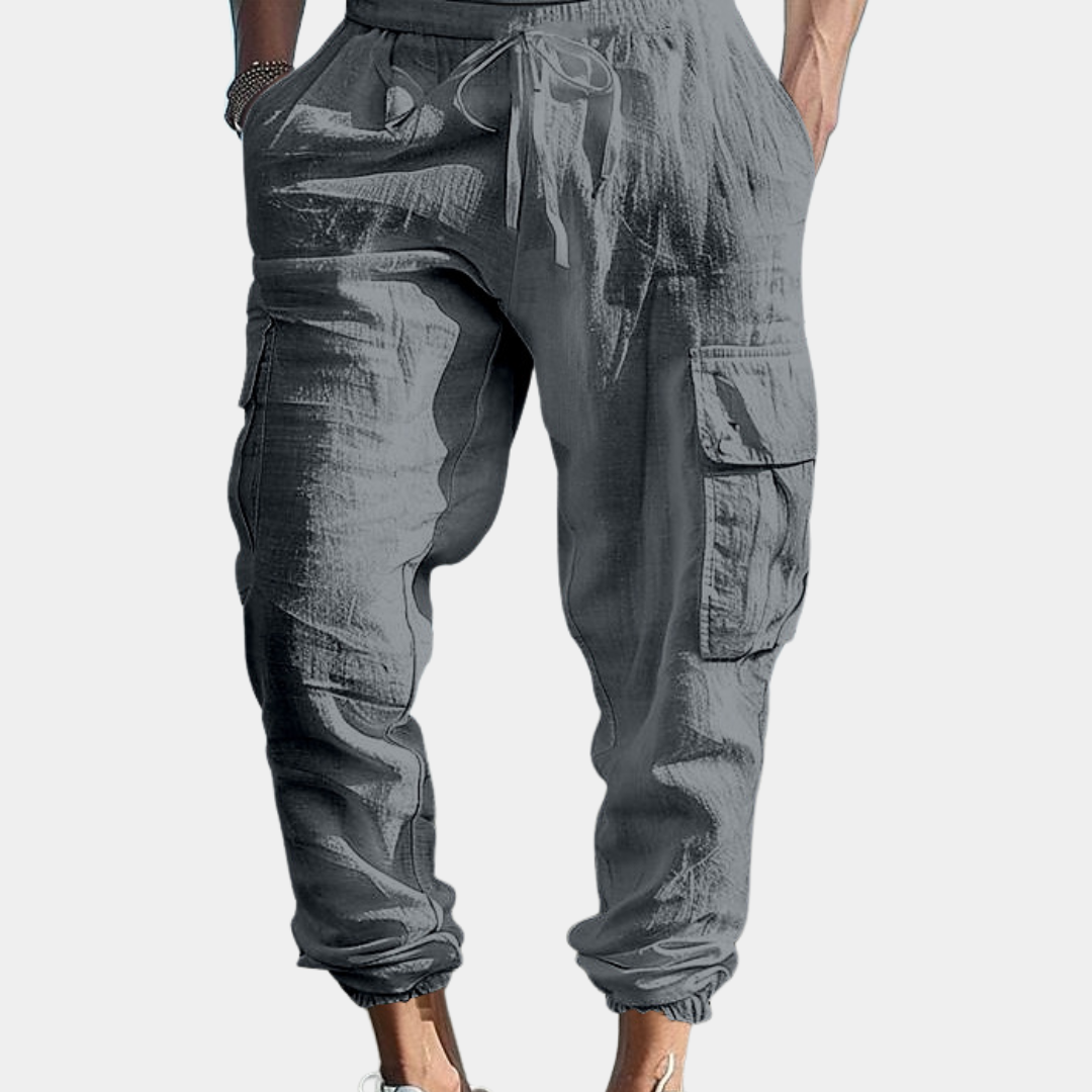 Hudson | Linen Blend Cargo Pants