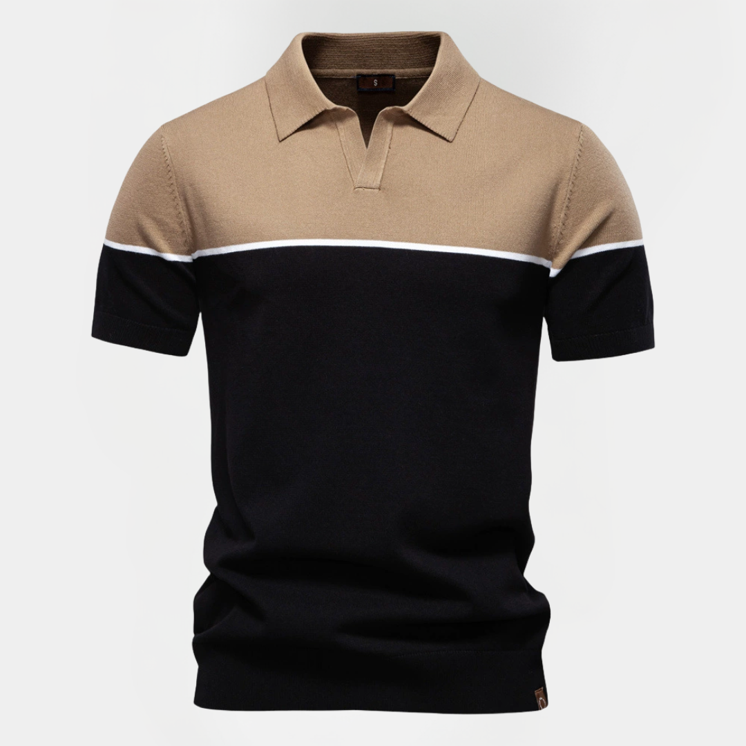 Jasper | Buttonless Knit Polo