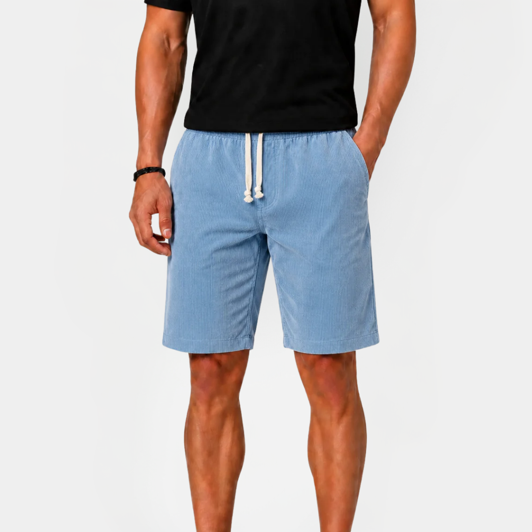 Finn | Drawstring Bermuda Shorts