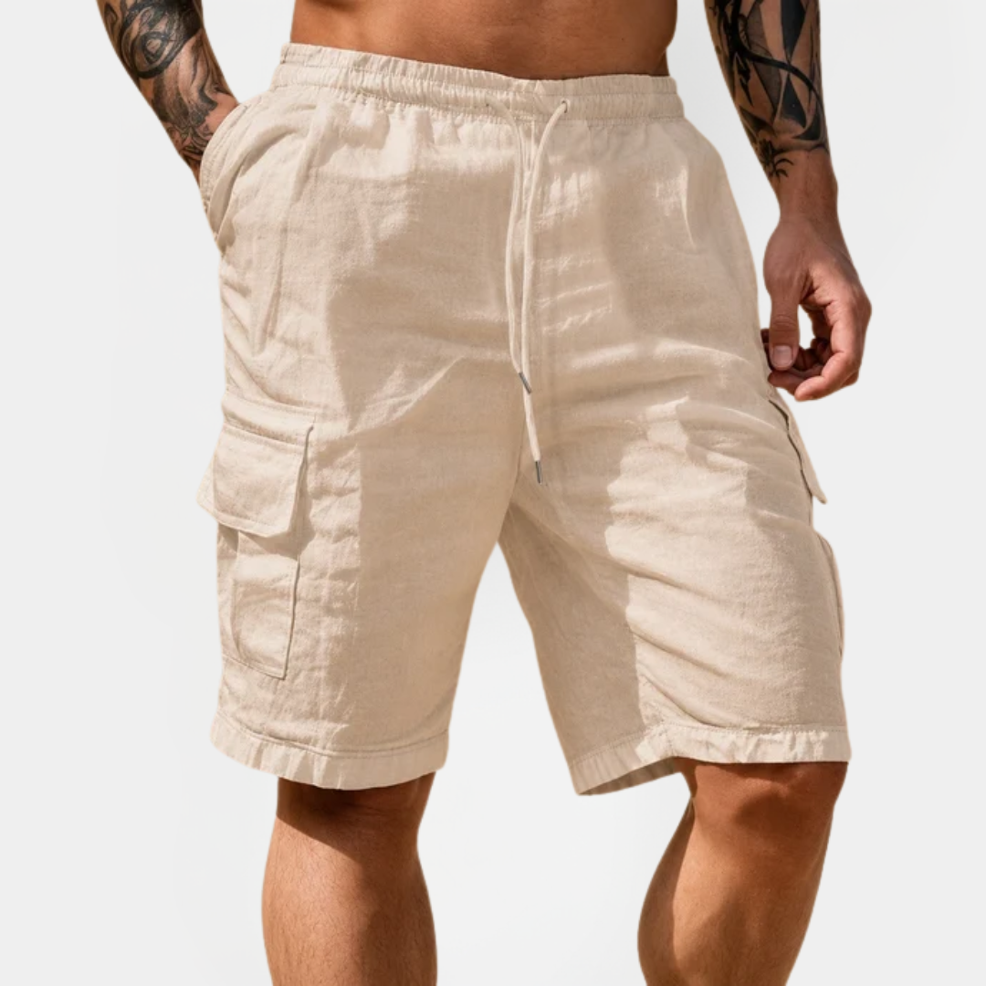 Austin | Cotton Cargo Shorts
