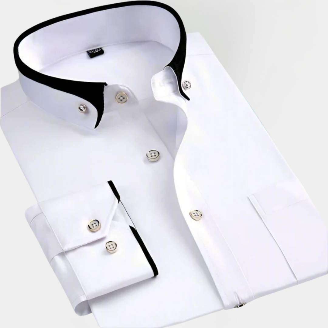 Darius | Contrast Collar Shirt