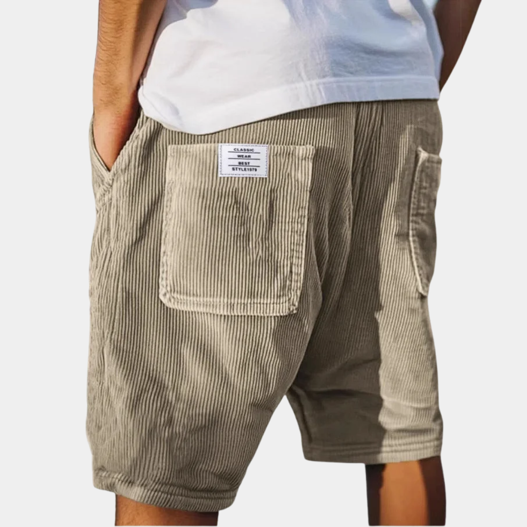 Parker | Ribbed Casual Shorts