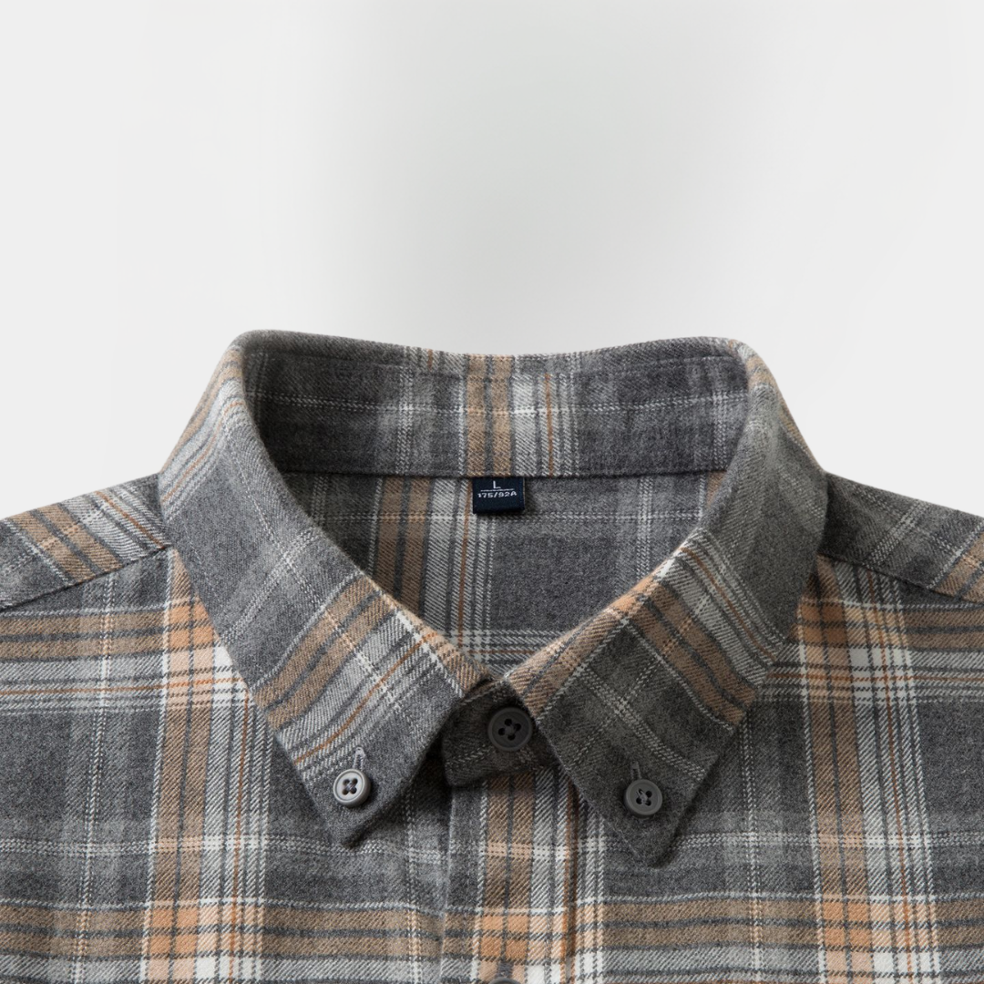 Frederick | Checked Cotton Shirt
