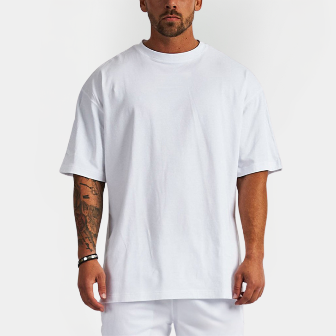 Asher | Oversized Cotton T-Shirt