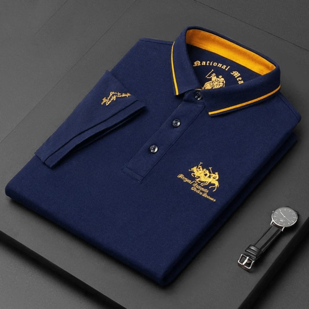 Callum | Heritage Contrast Collar Polo Shirt