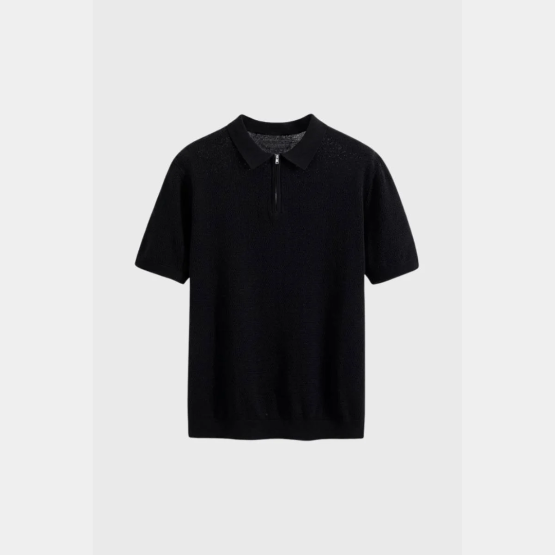 Rowan | Quarter Zip Polo Shirt