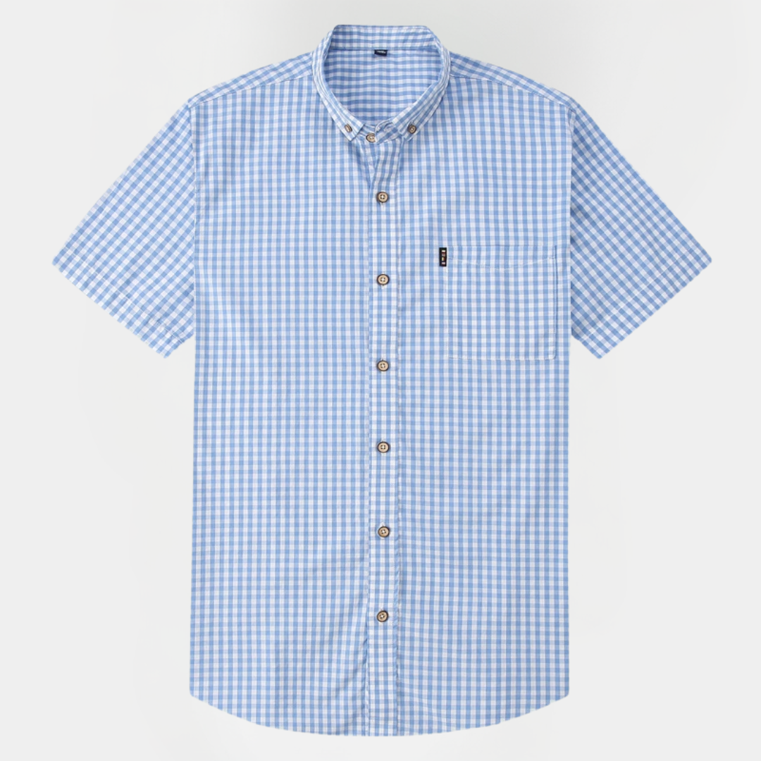 Marcus | Checked Cotton Shirt