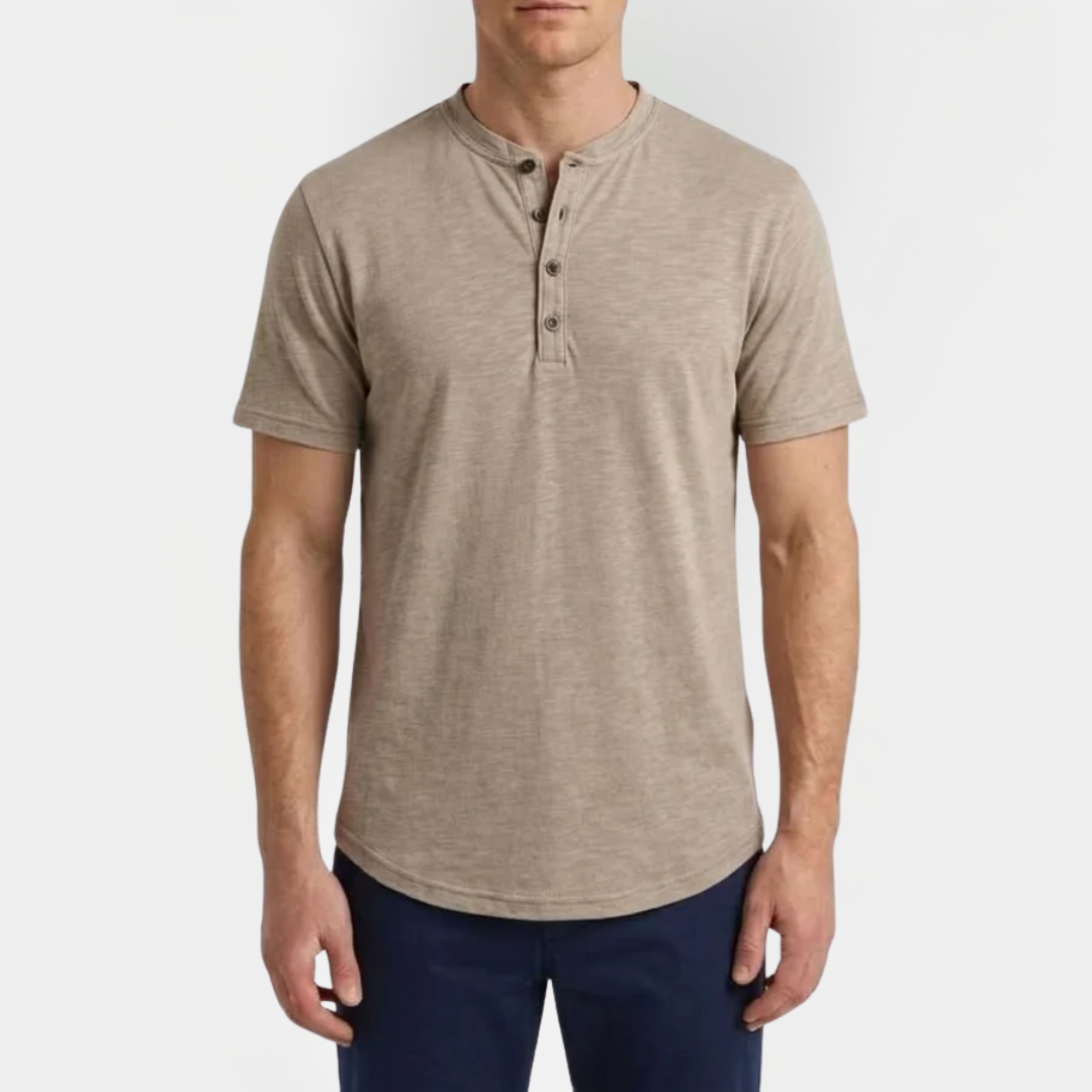 Ellis | Classic Henley T-Shirt