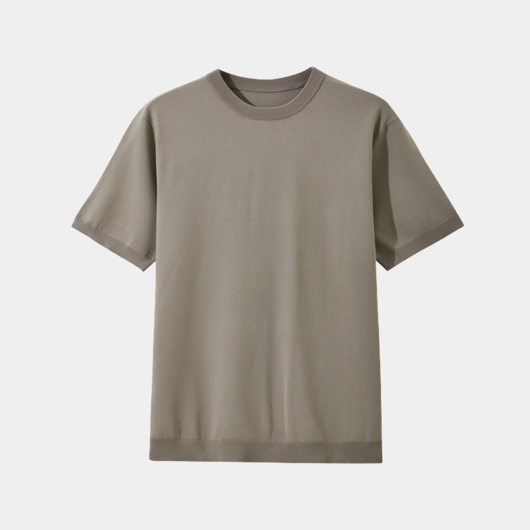 Theo | Viscose Crew Neck T-Shirt