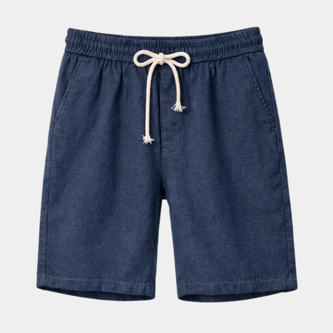 Harper | Linen Blend Relaxed Summer Shorts