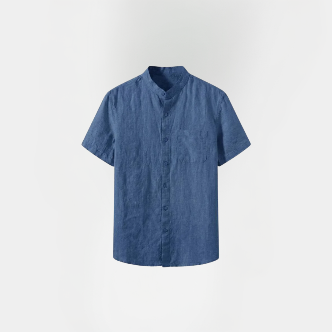 Nathan | Linen Short Sleeve Shirt