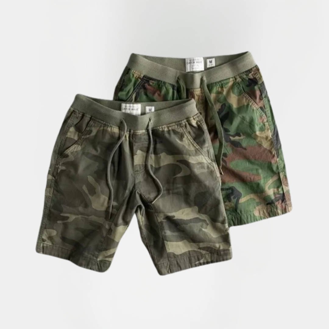 Kendrick | Camo Drawstring Shorts