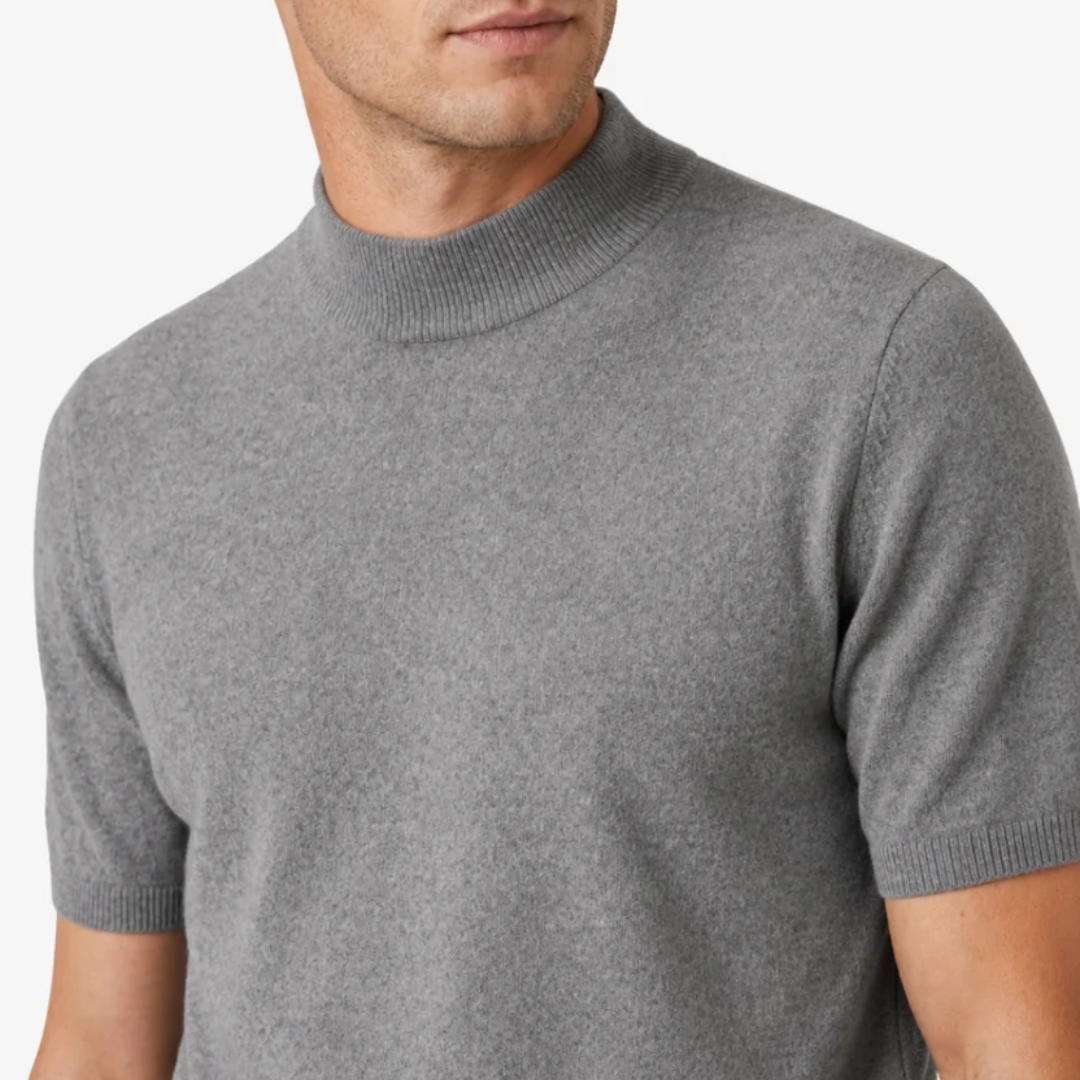 Frederick | Mock Neck T-Shirt