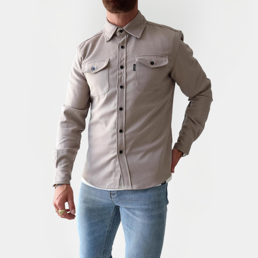 Cameron | Cotton Blend Overshirt