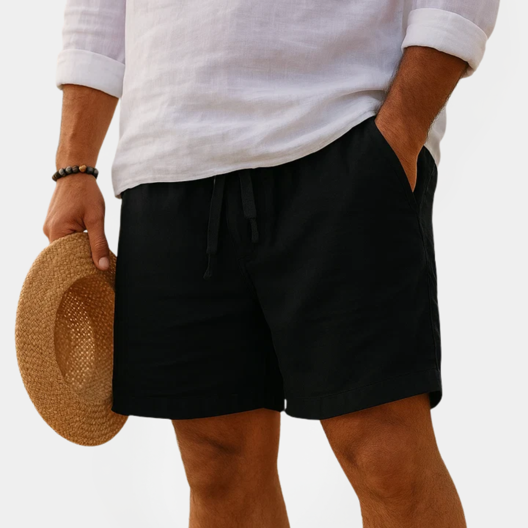Sawyer | Relaxed Cotton Summer Shorts