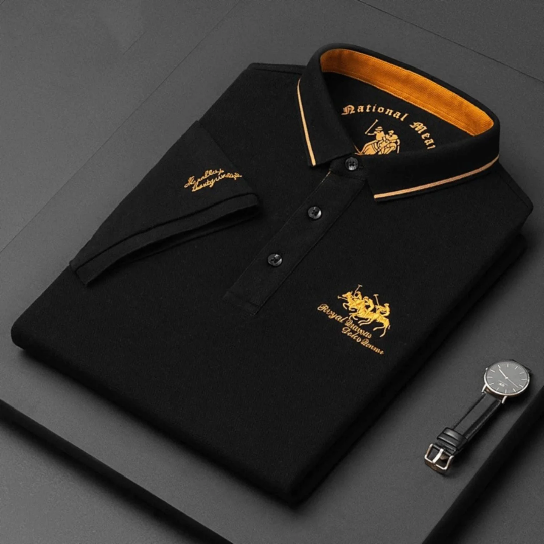 Callum | Heritage Contrast Collar Polo Shirt