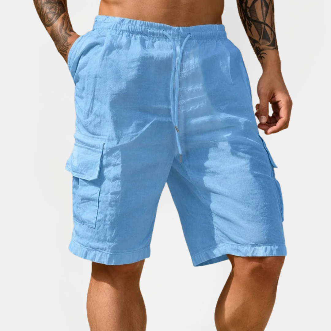 Austin | Cotton Cargo Shorts