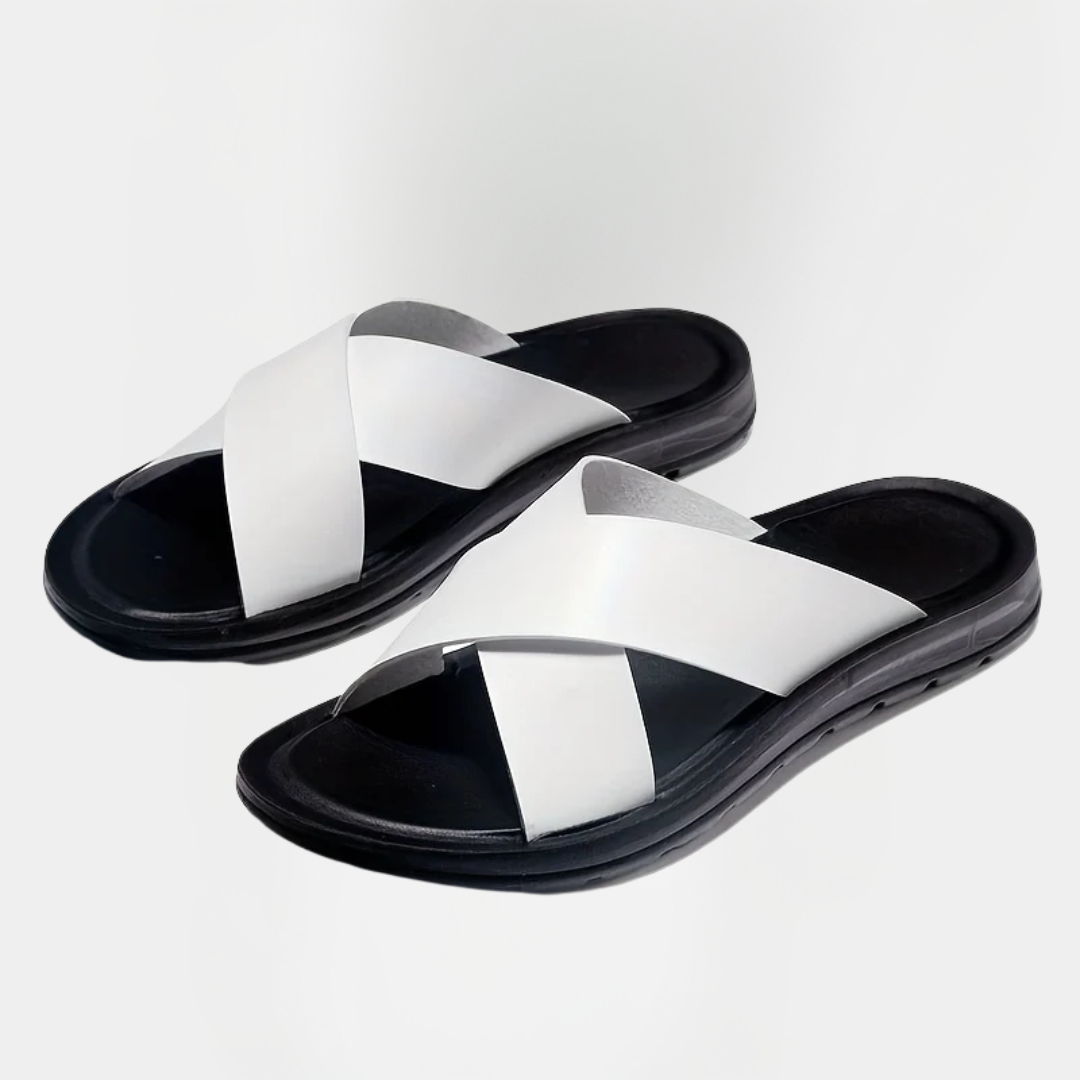 Bennett | Cross Strap Summer Sandals