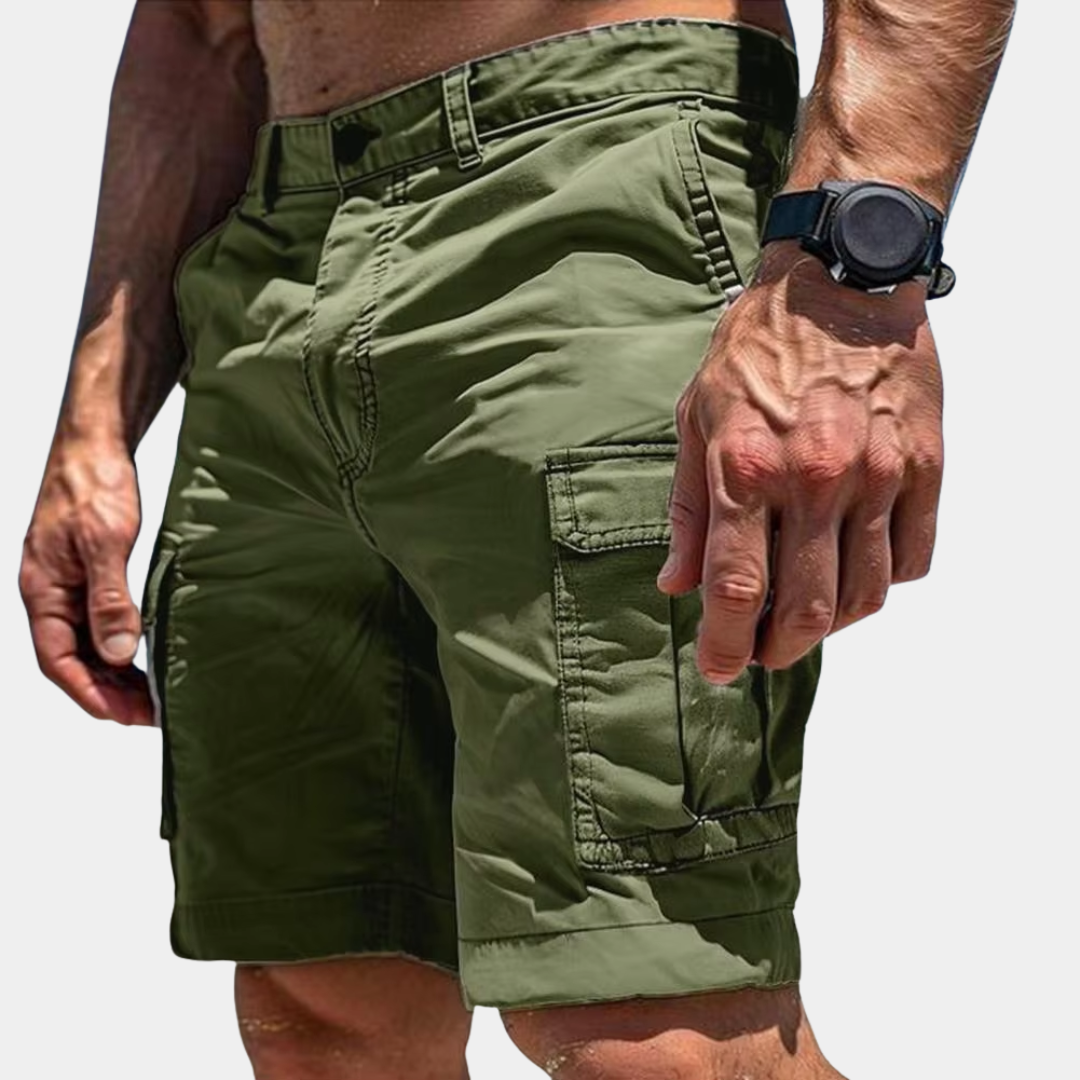 Ethan | Classic Cargo Bermuda Shorts