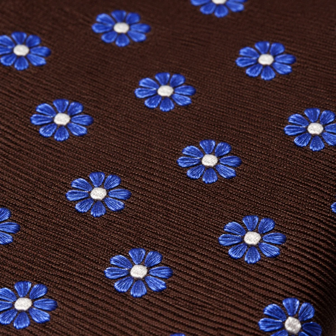 Callum | Brown Patterned Tie