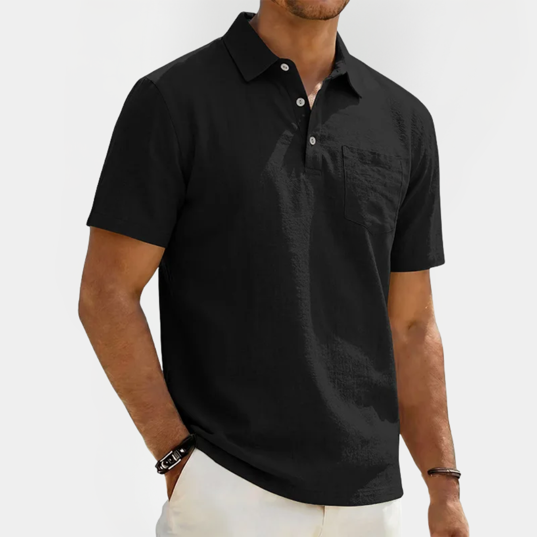 Nolan | Relaxed Summer Polo Shirt