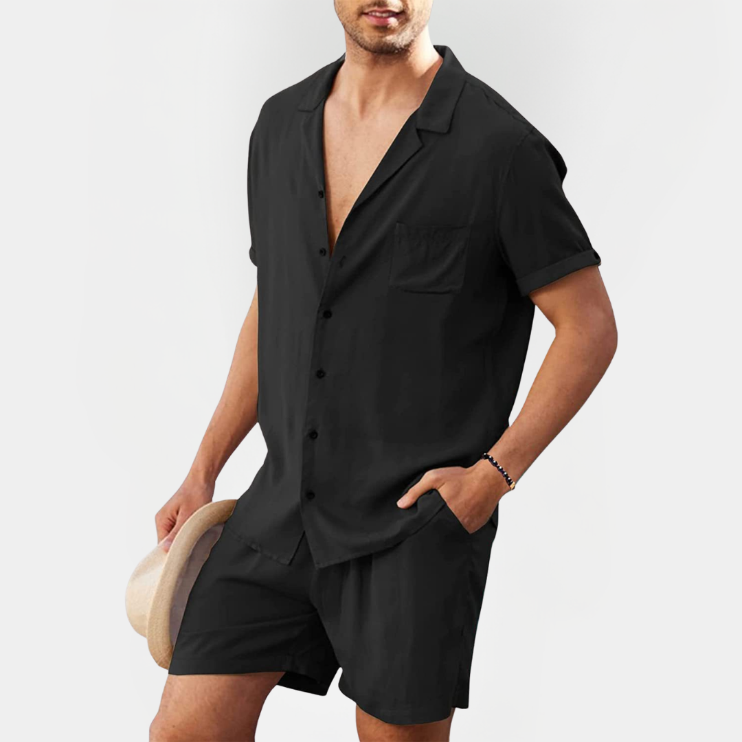 Cole | Cotton Linen Summer Set