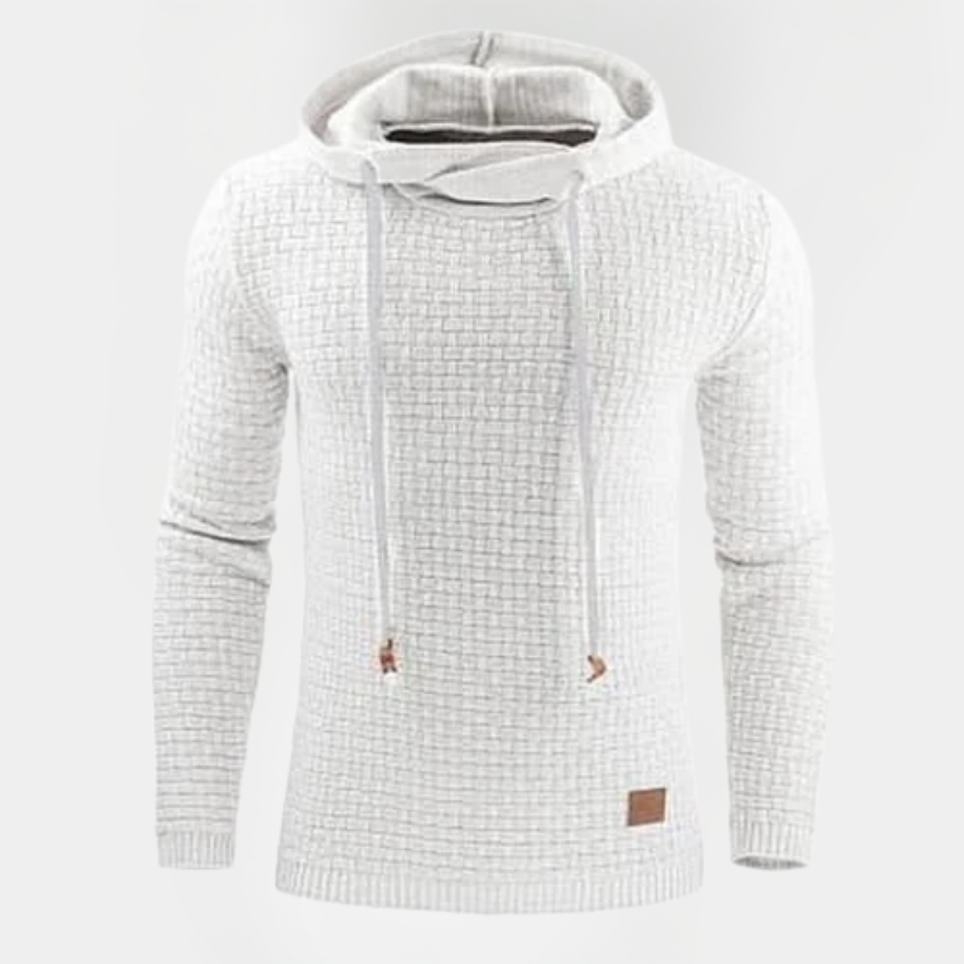 Marshall | Textured Knit Hoodie