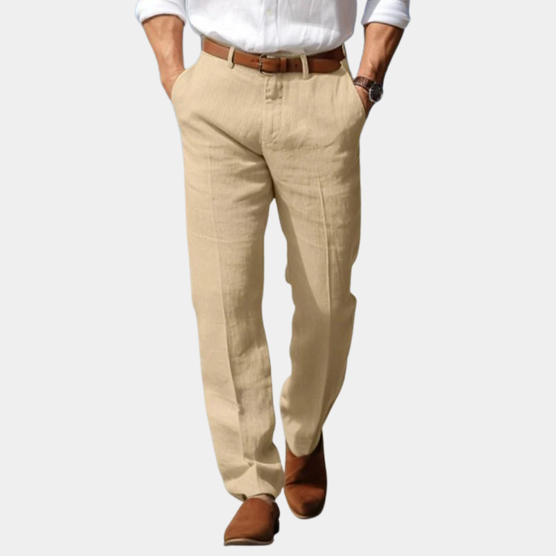 Harrison | Linen Blend Pants