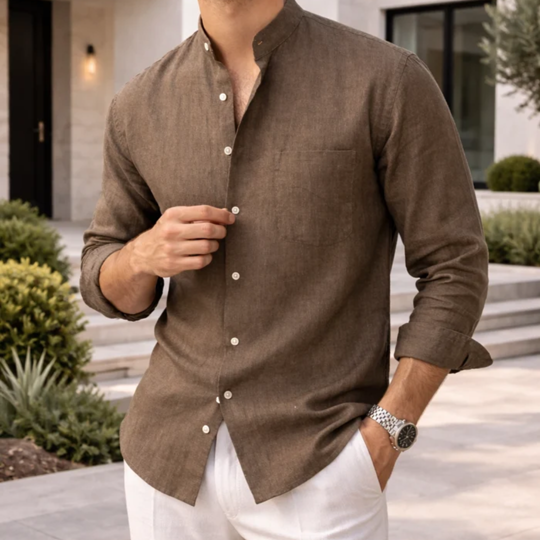 Ellis | Linen Blend Shirt