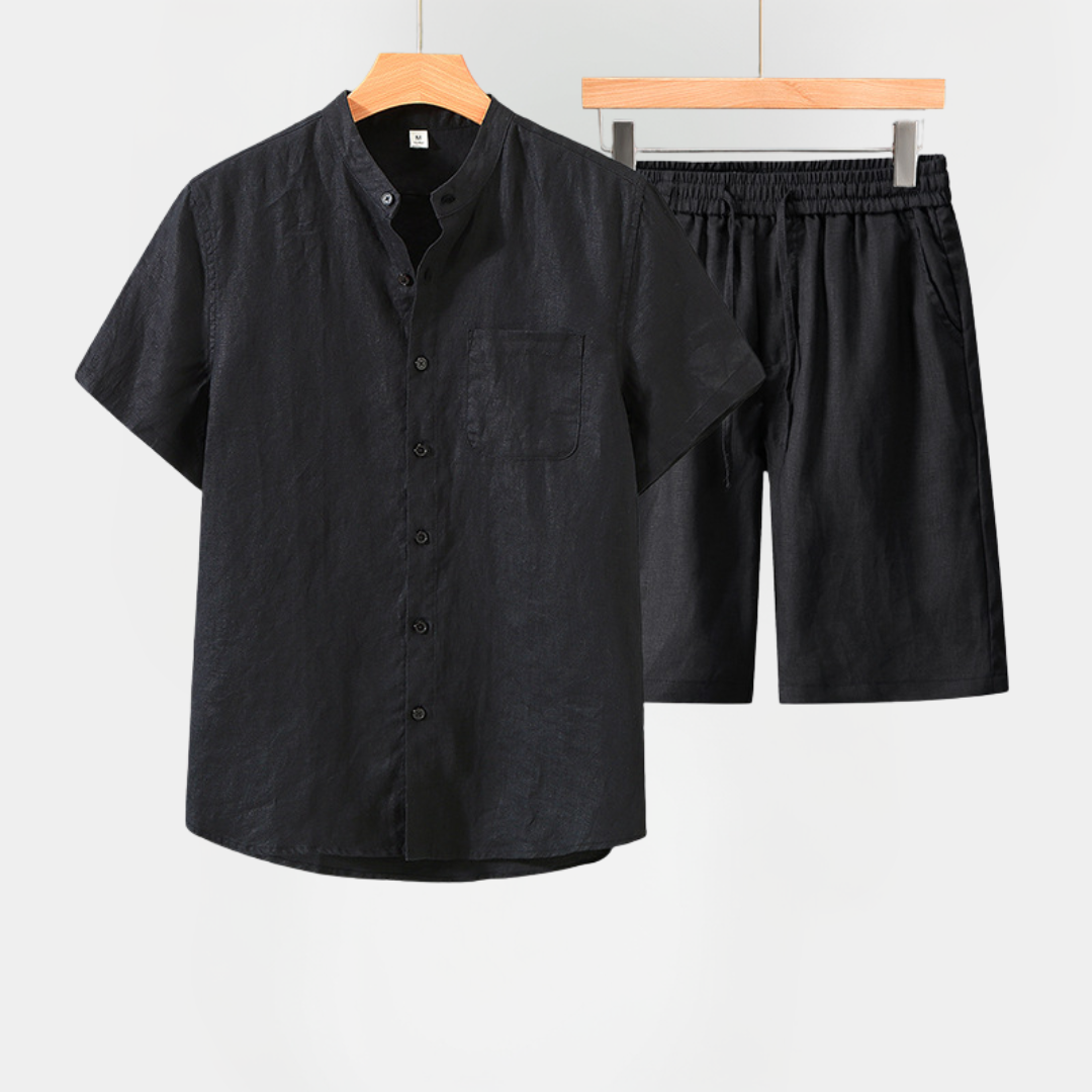 Theo | Relaxed Linen Summer Set