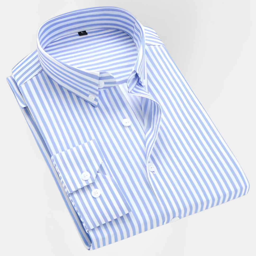 Emmett | Striped Long Sleeve Shirt