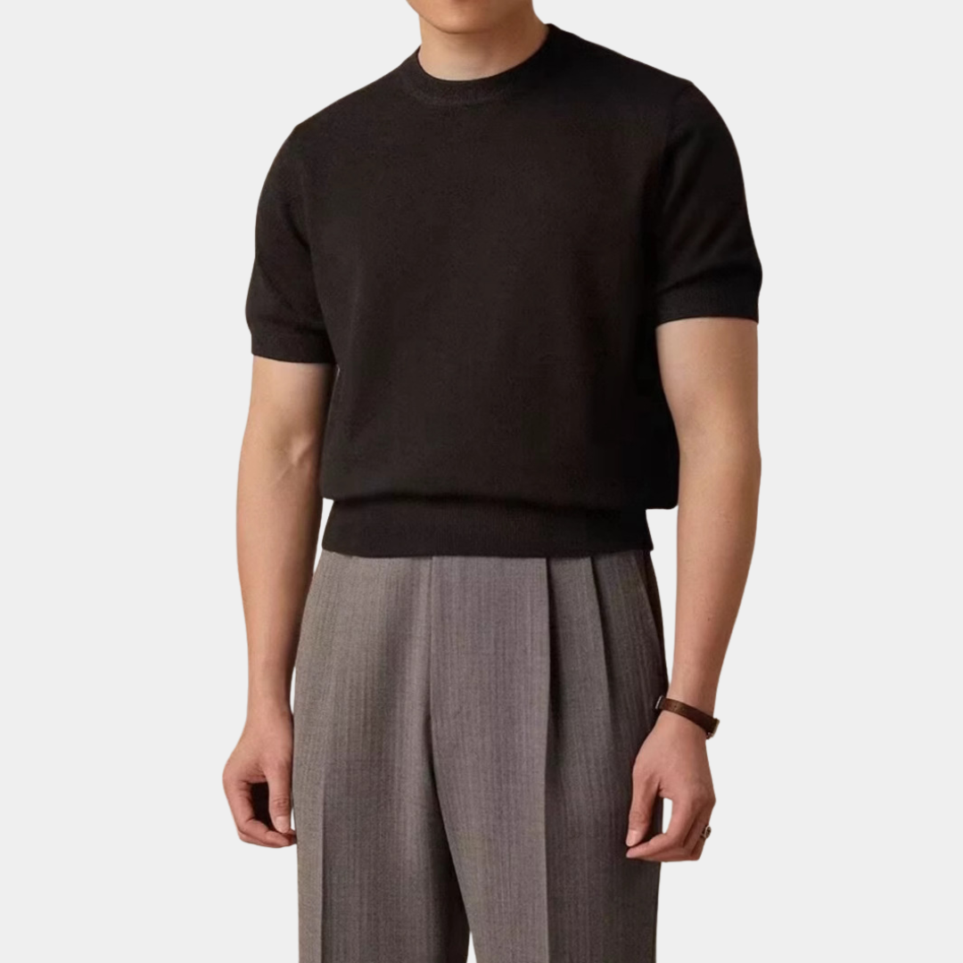 Felix | Knitted Cotton T-Shirt