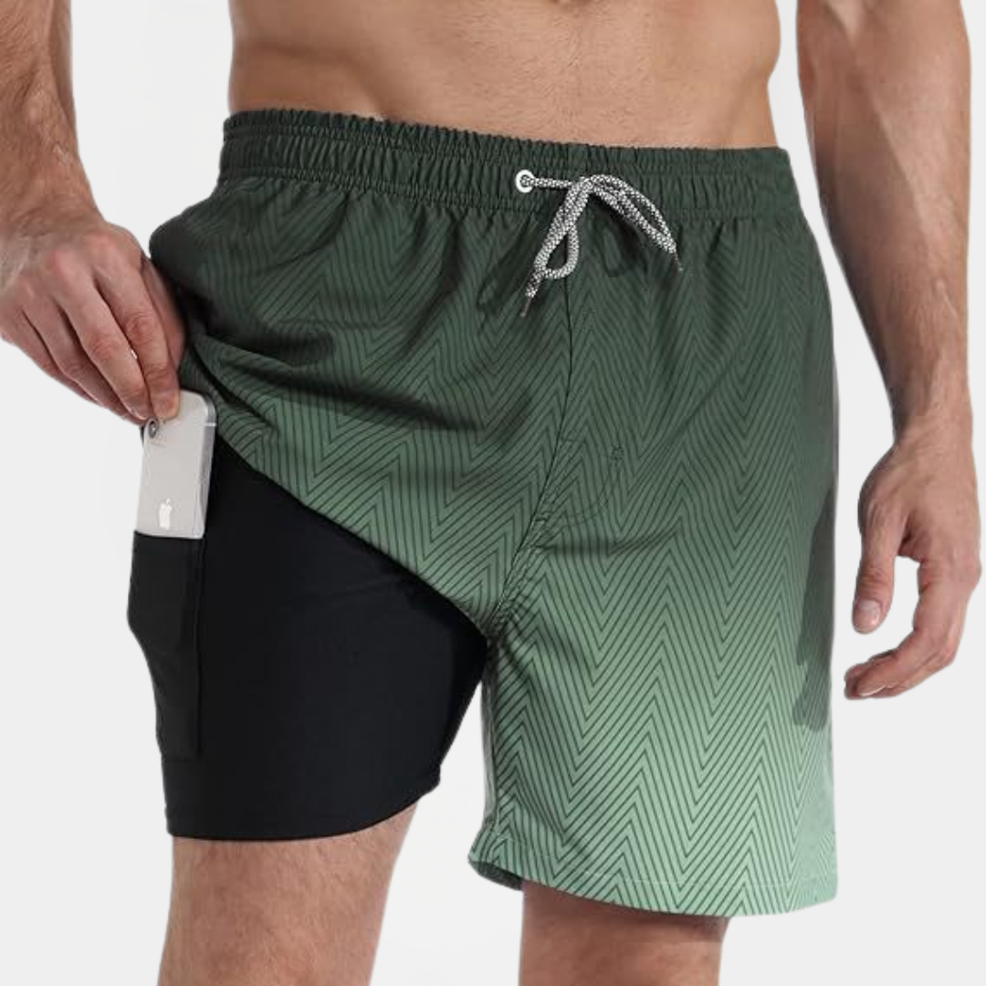 Quentin | Layered Swim Shorts