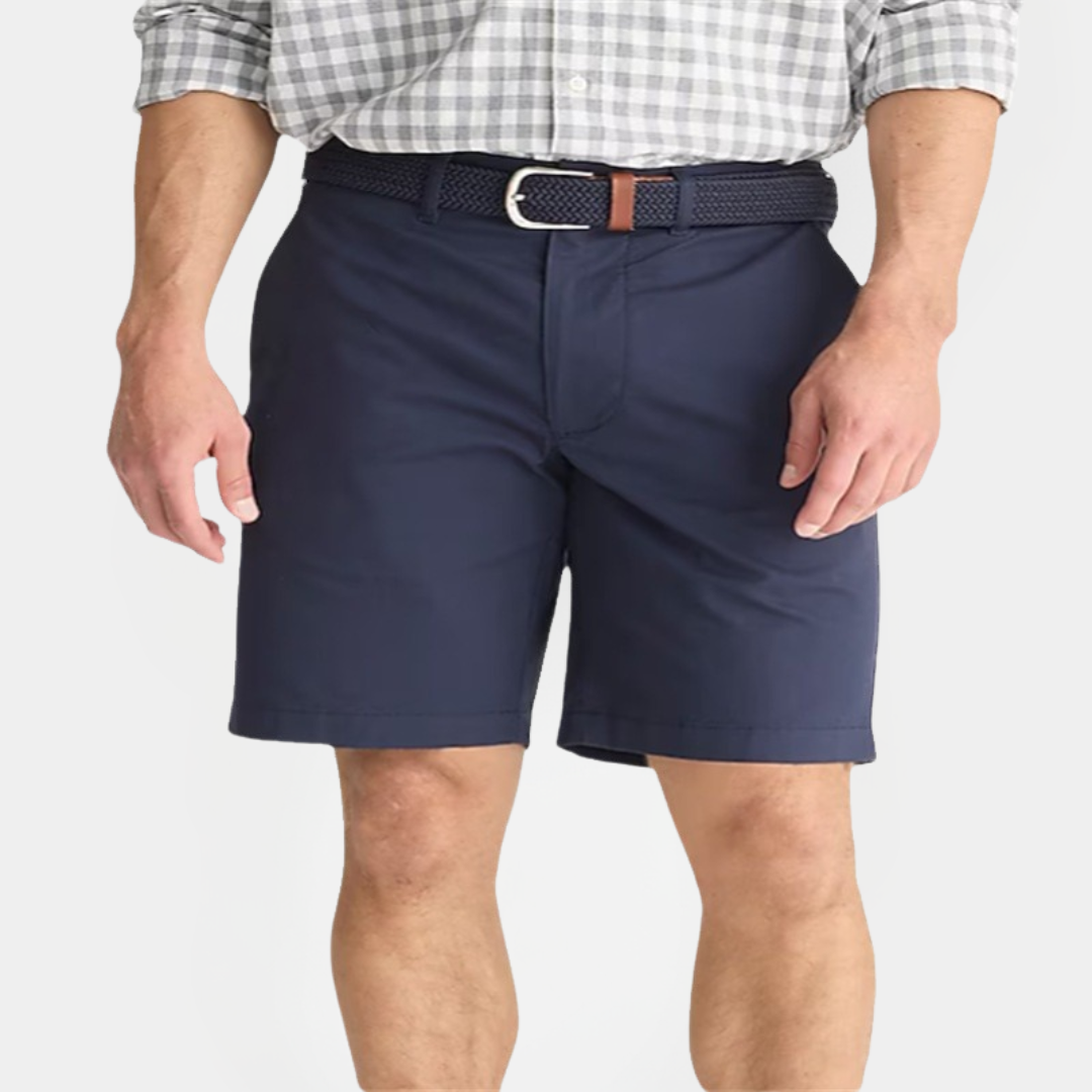 Marcus | Cotton Blend Chino Shorts