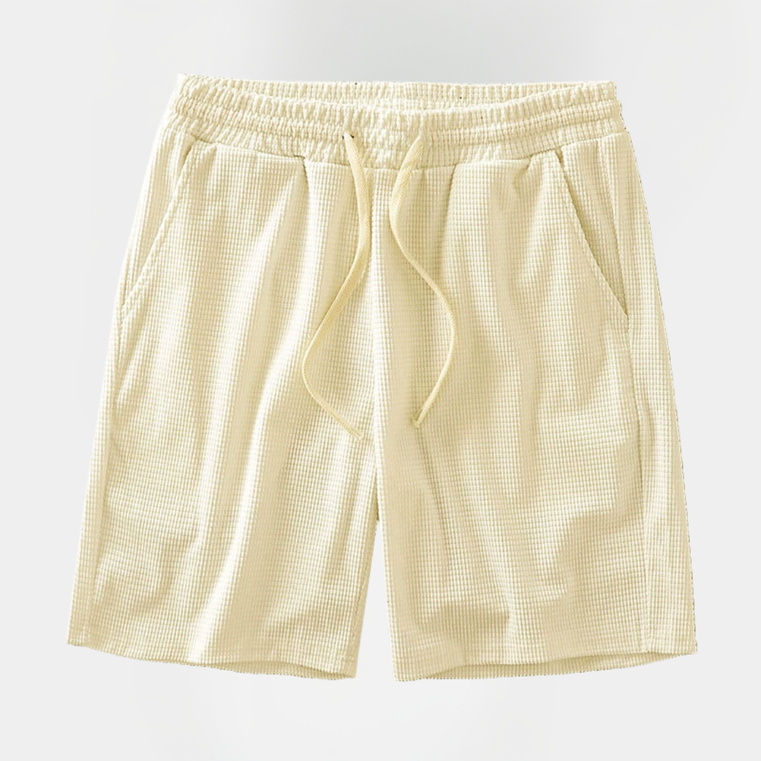Nash | Textured Drawstring Shorts