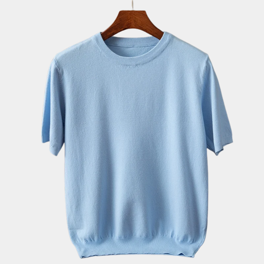 Hudson | Knitted Viscose T-Shirt