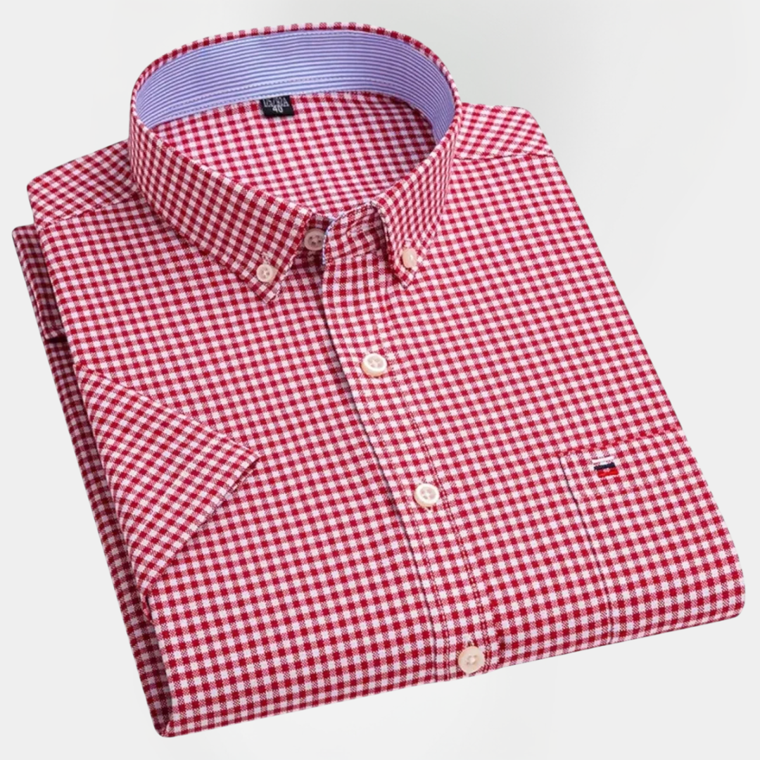 Wesley | Checkered Cotton Shirt
