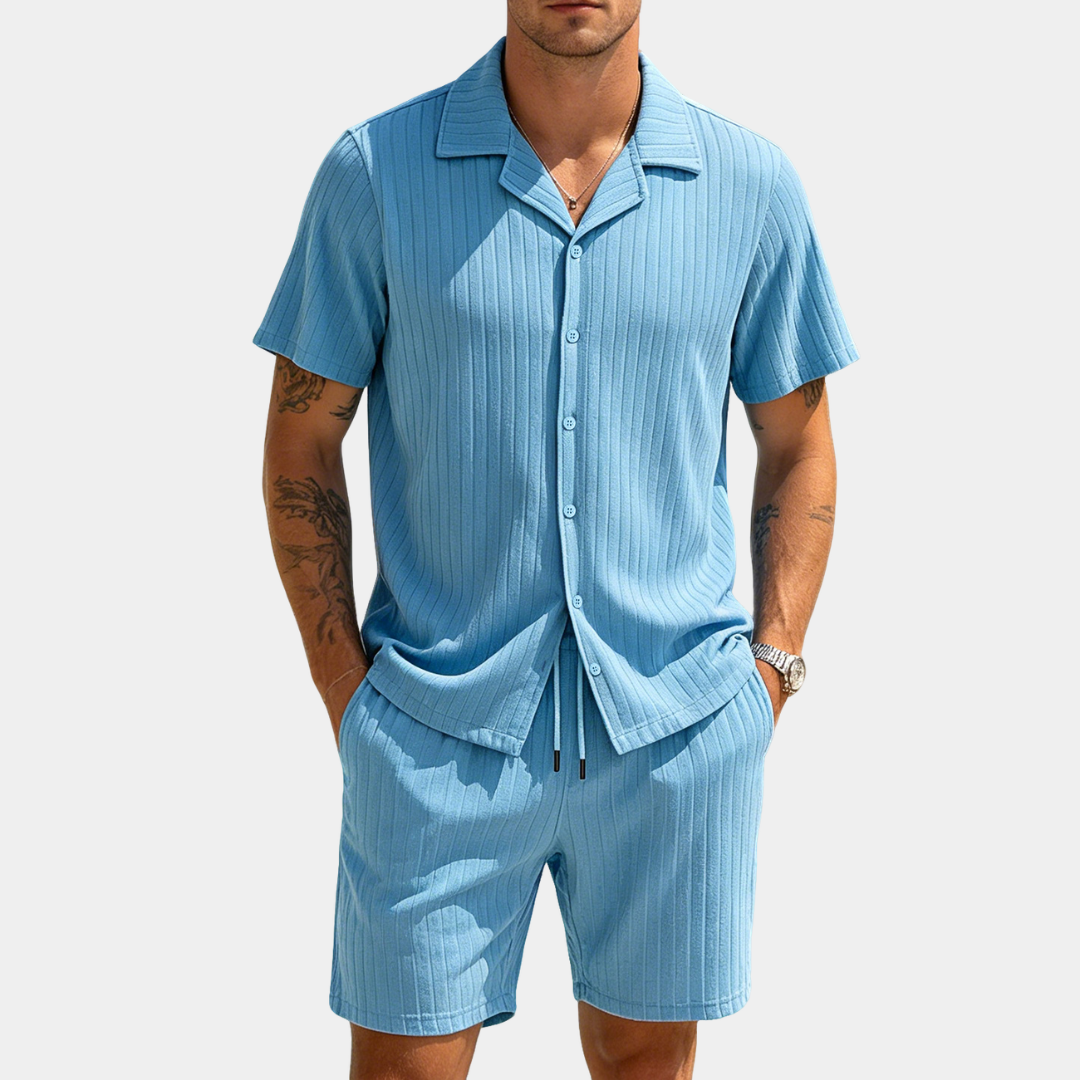 Blake | Ribbed Resort Summer Set