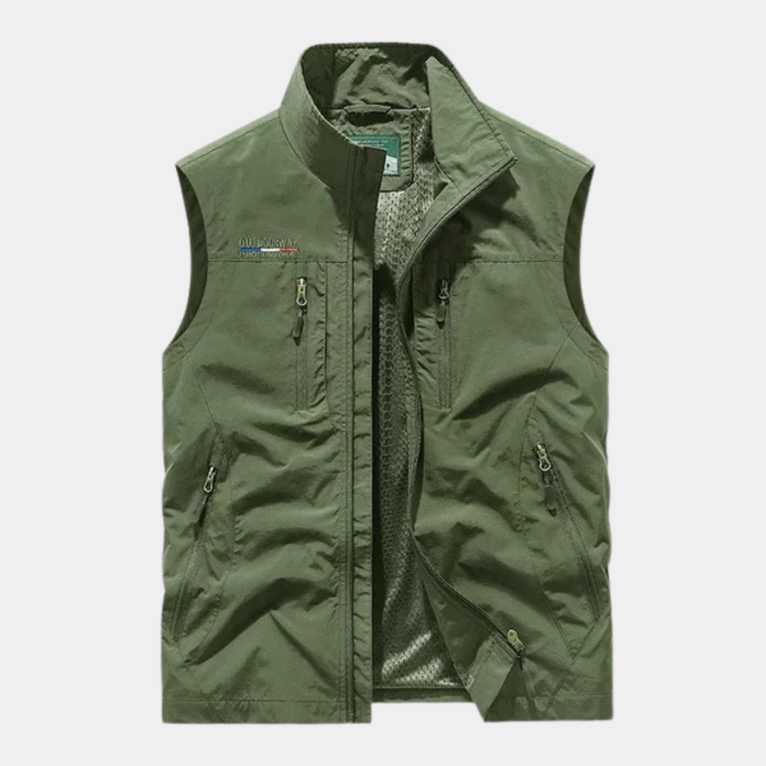 Hudson | Zip-Up Utility Vest