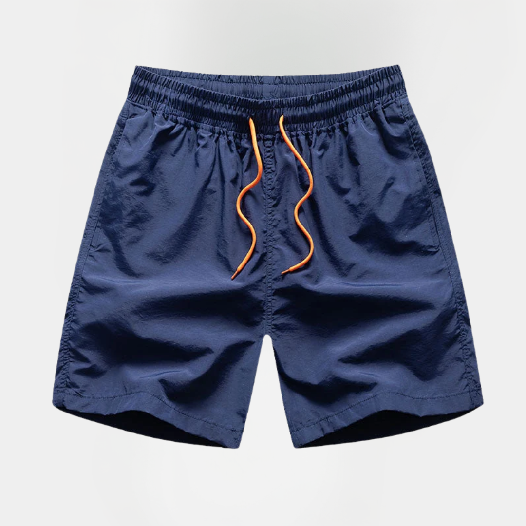 Mitchell | Contrast Drawstring Swim Shorts