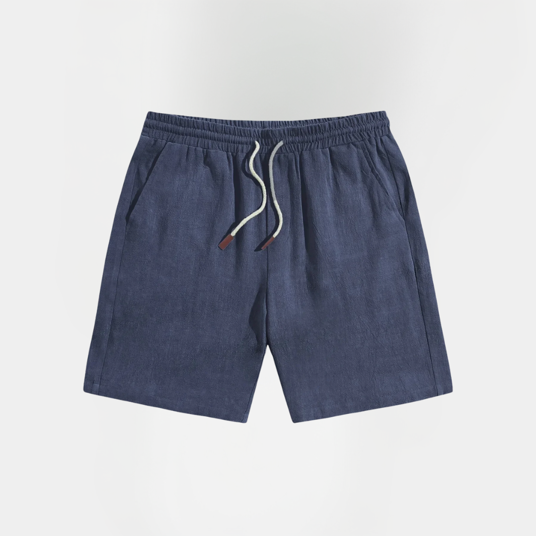 Cormac | Linen Drawstring Shorts