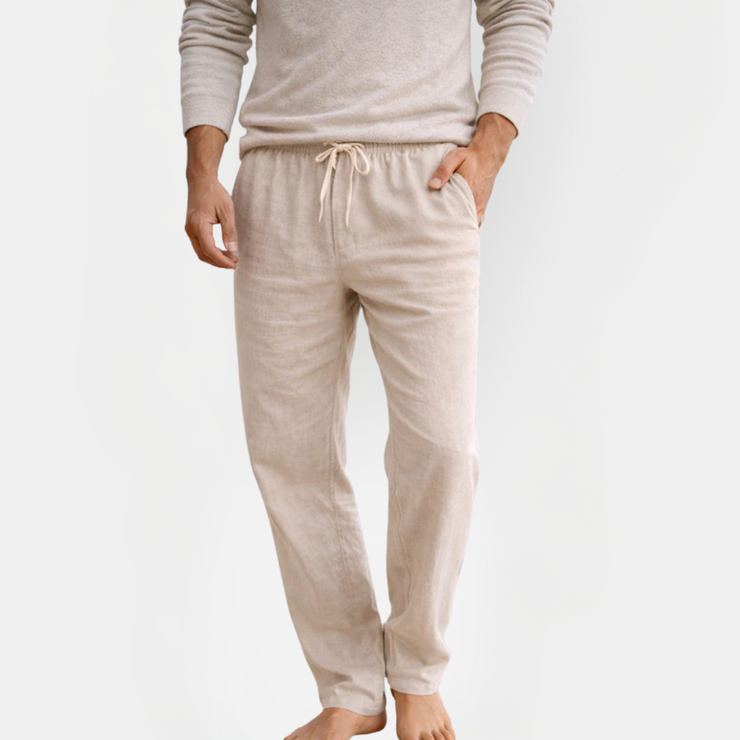 Sawyer | Drawstring Linen Pants