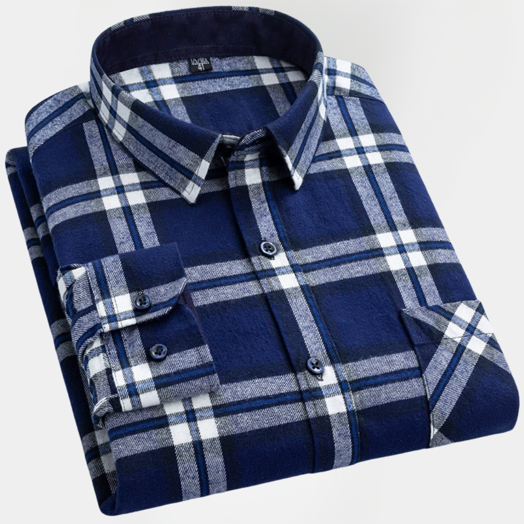 Douglas | Checked Cotton Overshirt
