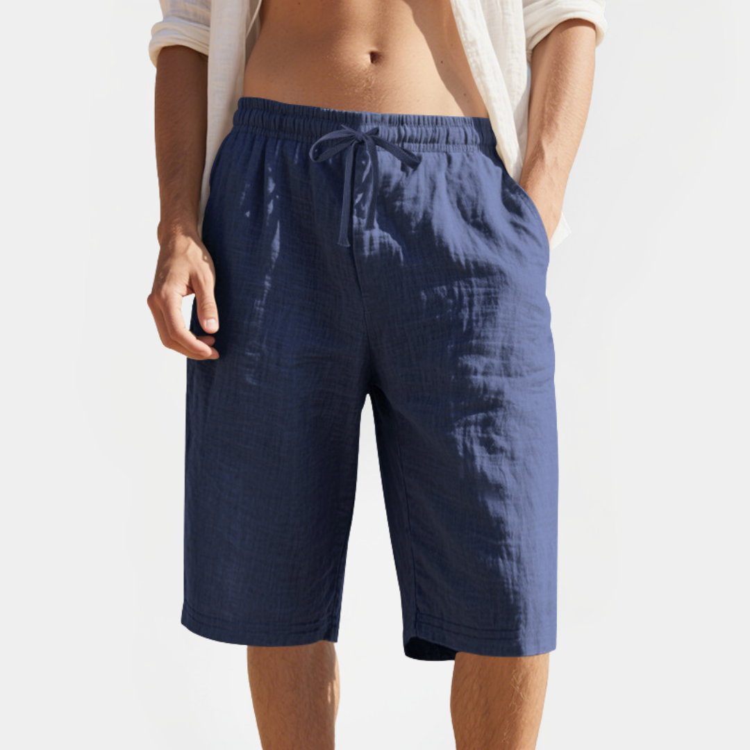 Tobias | Hemp Bermuda Shorts