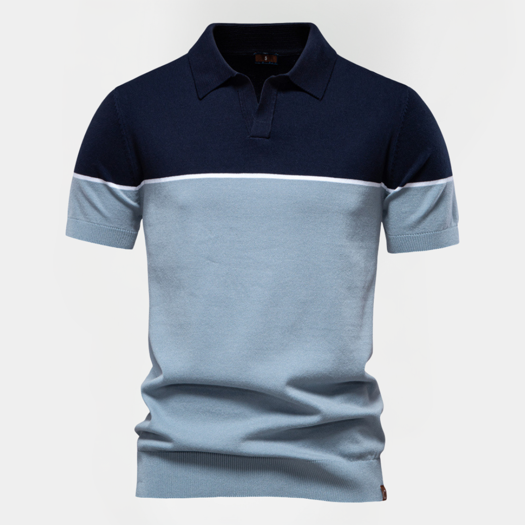 Jasper | Buttonless Knit Polo