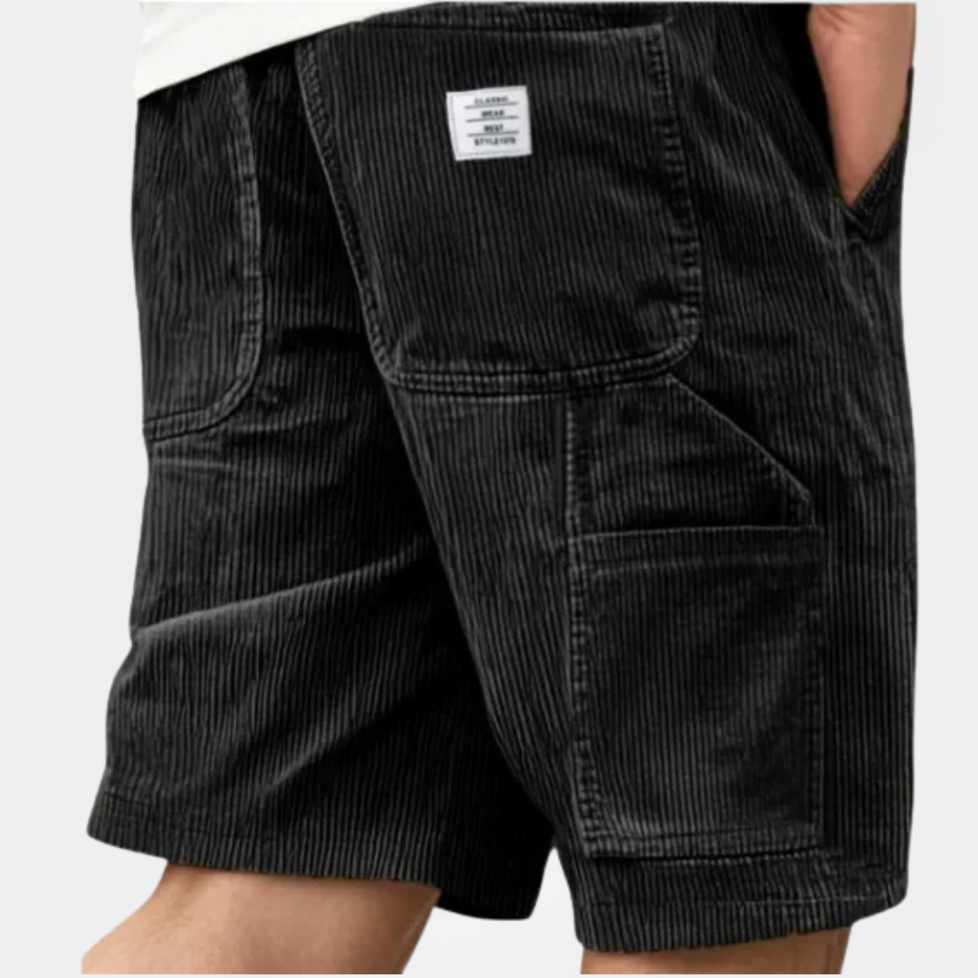 Graham | Corduroy Cargo Shorts