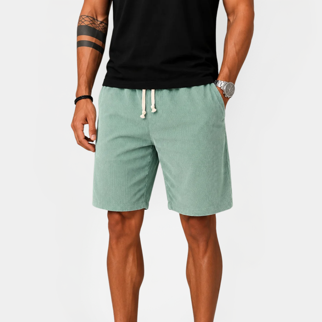 Finn | Drawstring Bermuda Shorts