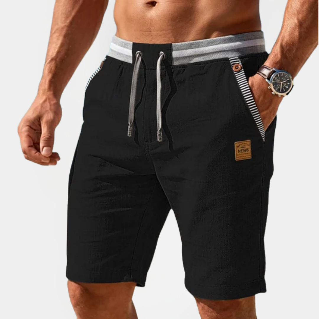 Cyrus | Drawstring Bermuda Shorts