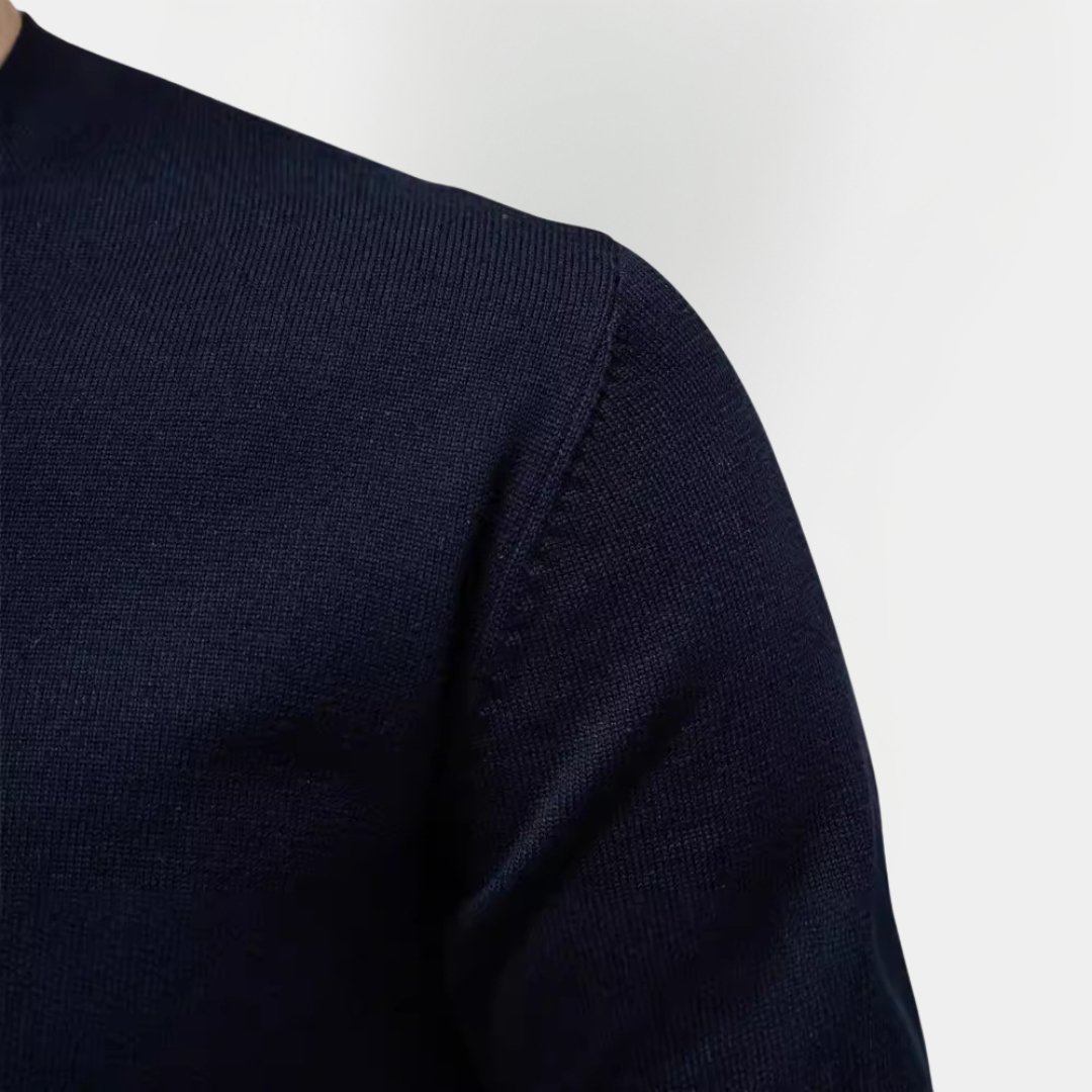 Russell | Cotton V-Neck Sweater